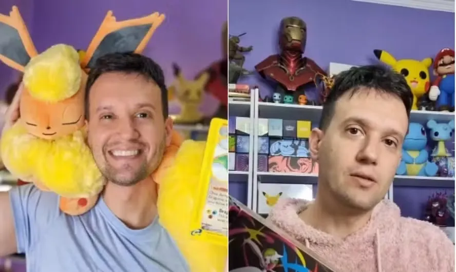 O homem, que produzia conteúdo do mundo dos games e universo Pokemon, voltado ao público infantil, foi capturado em São Paulo