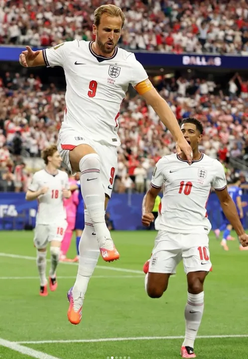 Harry Kane é a referência do ataque da seleção inglesa