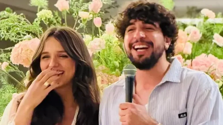 A comemoração reuniu familiares e amigos da família, em um clima intimista