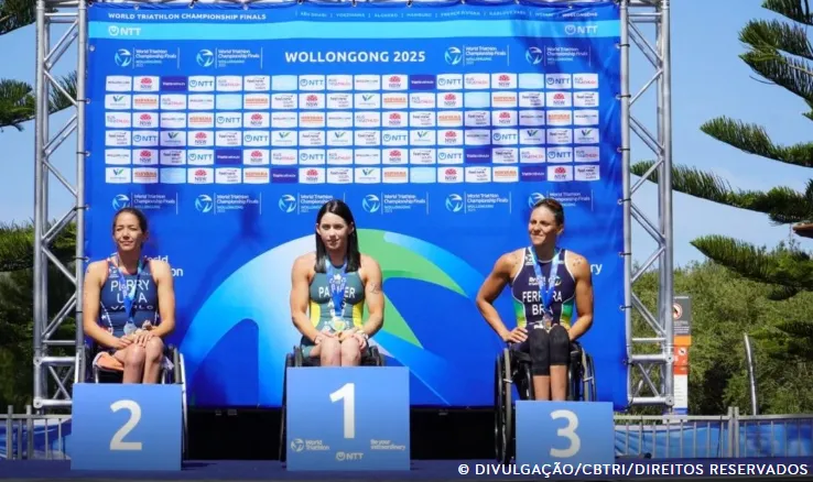 Além de Jéssica, o Brasil foi representado na categoria feminina pela mineira Letícia Freitas, da classe PTVI (deficiência visual)