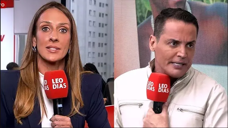 Apresentador acusou Monique Arruda de "se vender" para a influenciadora após a jornalista criticar a cobertura sobre a vida amorosa de Virginia