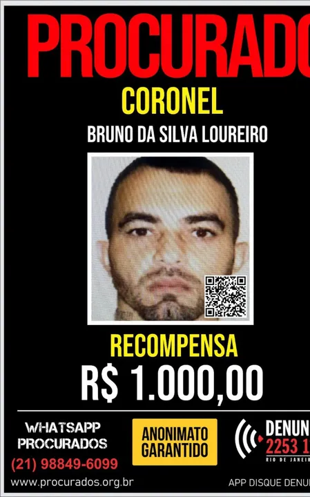 Coronel possui passagem por homicídio, tráfico de drogas e lesão corporal