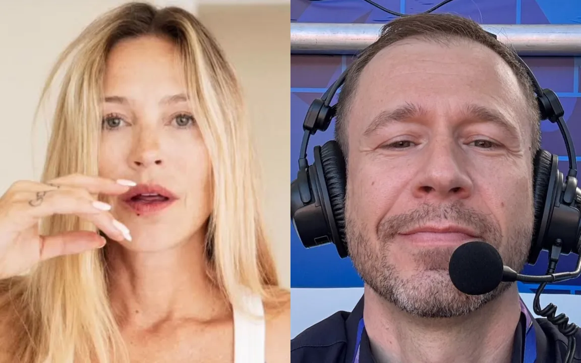Atriz Luana Piovani critica apresentador Tiago Leifert após ele defender participação de Virginia no programa do Caldeirão com Huck
