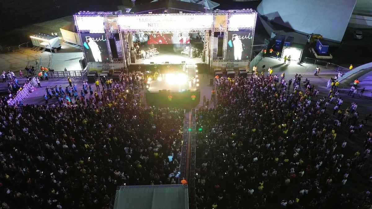 Entre os destaques, as cantoras Cassiane, Aline Barros e Maria Pita