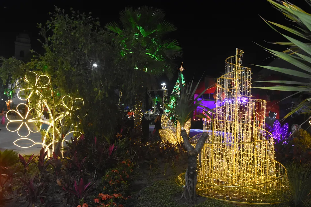 O Natal Brasilidade 2025 está distribuído por sete bairros da cidade