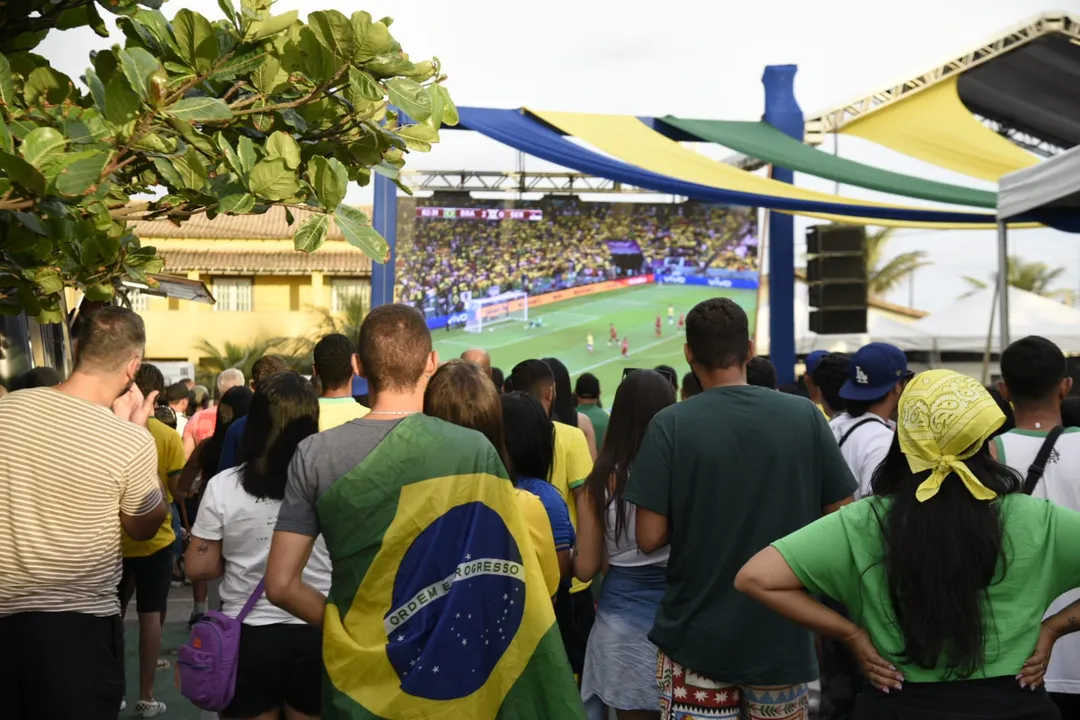 A programação acontece nos dias 13, 19 e 24/06, com transmissão das partidas em telão
