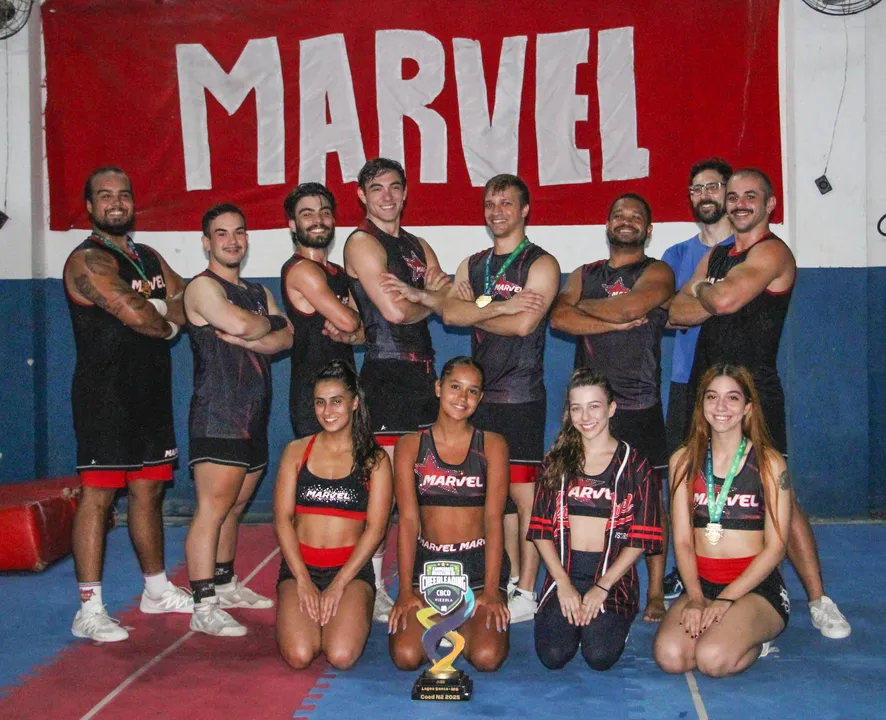 Equipe de cheerleading baseada em Niterói foi campeã da nacional da categoria