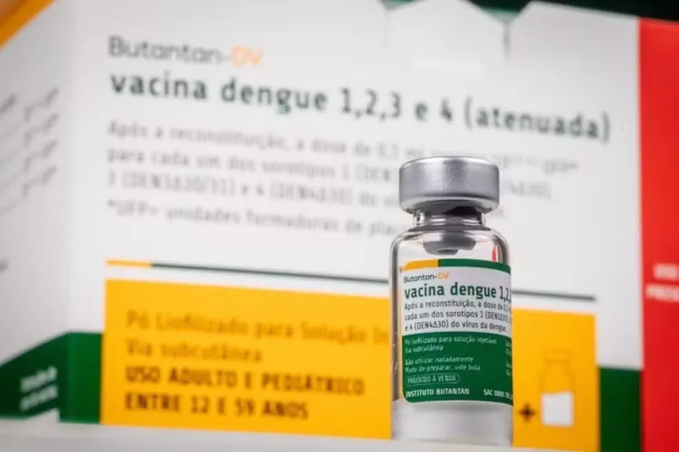 Vacina contra a dengue feita pelo Butantan