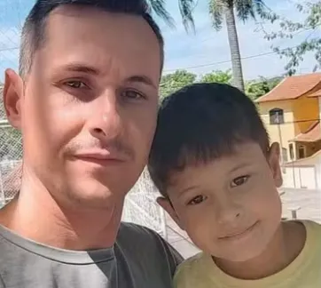 Jeremias e o filho mais novo, Bernardo, morreram afogados em Jerônimo Monteiro, no Sul do Espírito Santo