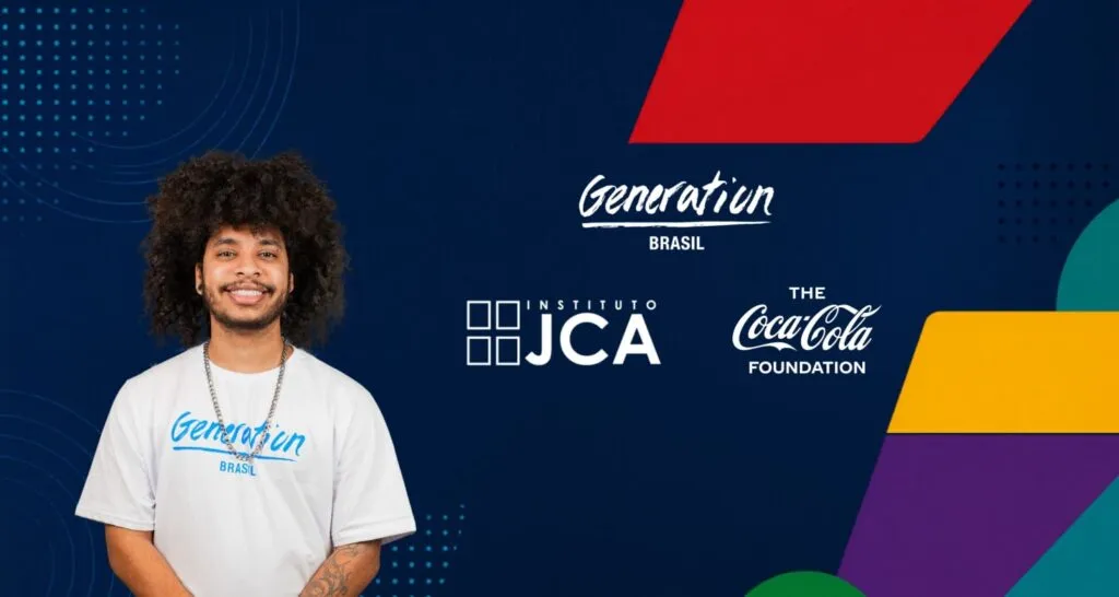 A Generation Brasil, em parceria com o Instituto JCA e a The Coca-Cola Foundation, está com inscrições abertas