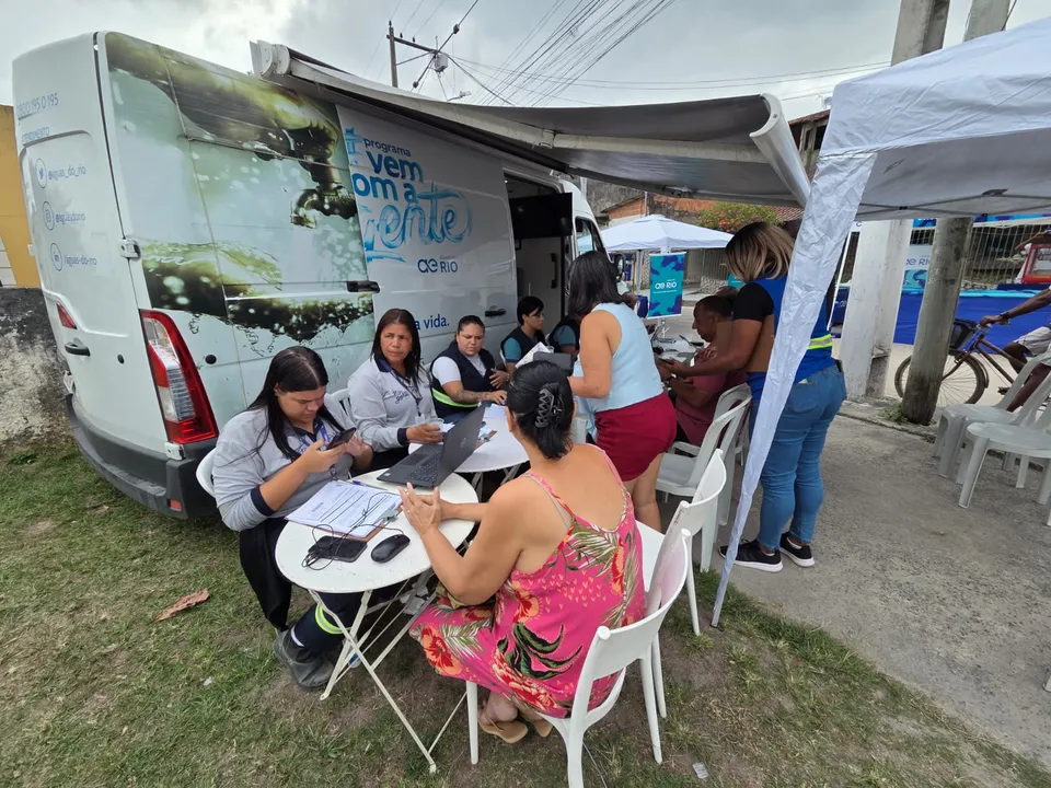 Atendimento Itinerante da Águas do Rio