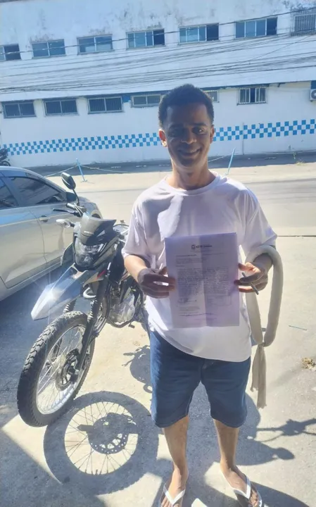 O motoboy Guilherme Fernando da Conceição Gomes, de 33 anos