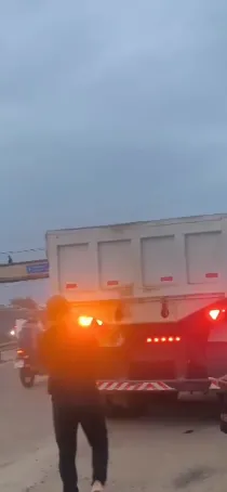 A ocorrência foi registrada por volta das 17h