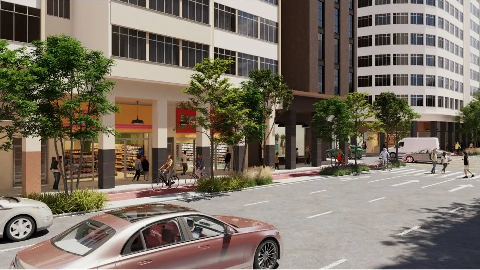 A reurbanização vai transformar os espaços urbanos em locais de maior conforto e segurança para pedestres