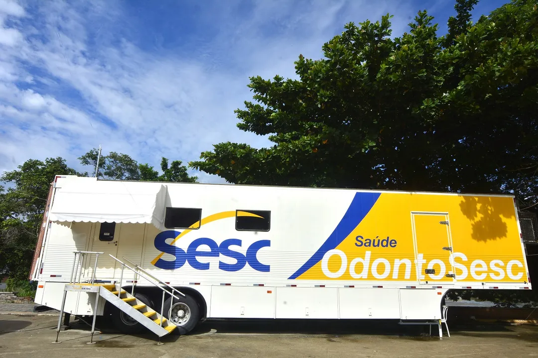 Unidade móvel OdontoSesc