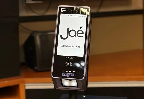 O validador  do Jaé aceitará pagamento em PIX e cartão de crédito e débito