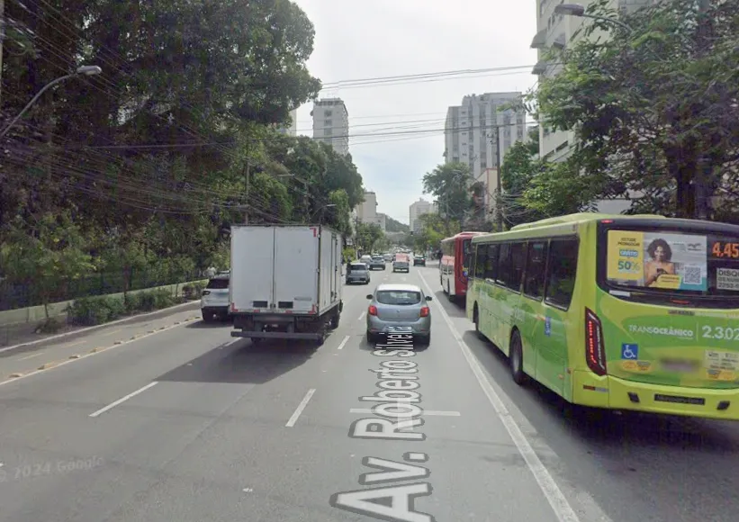 Avenida Roberto Silveira, em Icaraí, na Zona Sul de Niterói