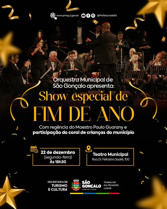 Sob a regência do maestro Paulo Guarany, a apresentação contará com um repertório temático cuidadosamente preparado para celebrar a data