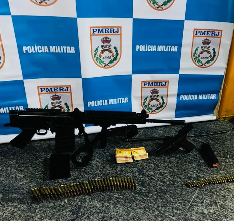 Fuzil foi apreendido na comunidade da Palmeira