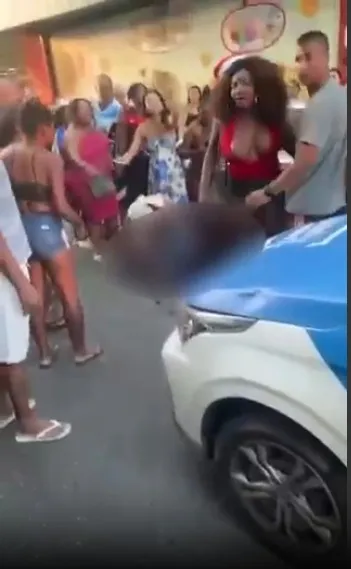 Durante a discussão, o PM do Bope levou um tiro na perna