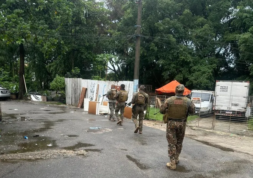 A ação foi conduzida por policiais do Batalhão de Operações Policiais Especiais (BOPE)