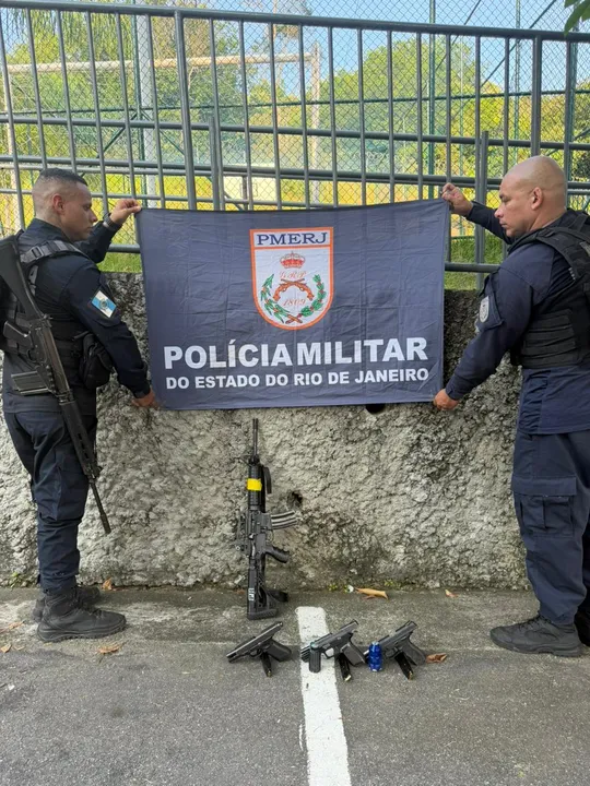 PM retirou mais um fuzil das mãos dos criminosos