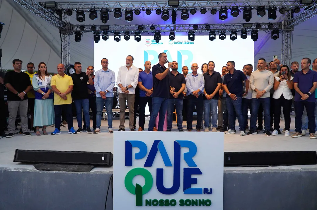 O parque foi criado como um espaço de lazer para as famílias de São Gonçalo