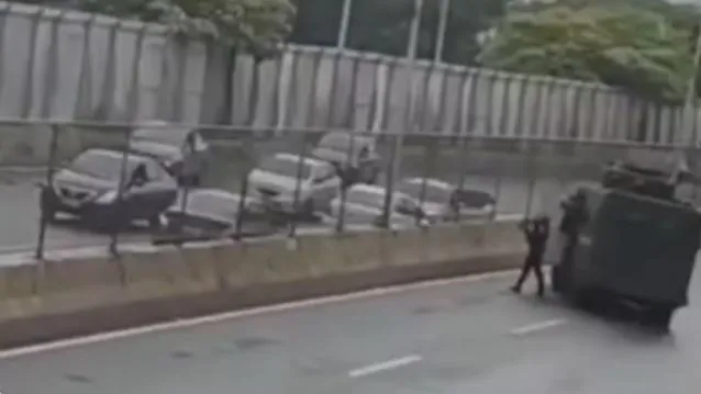 Tiroteio na Linha Amarela, na tarde desta sexta (02), deixou uma mulher morta