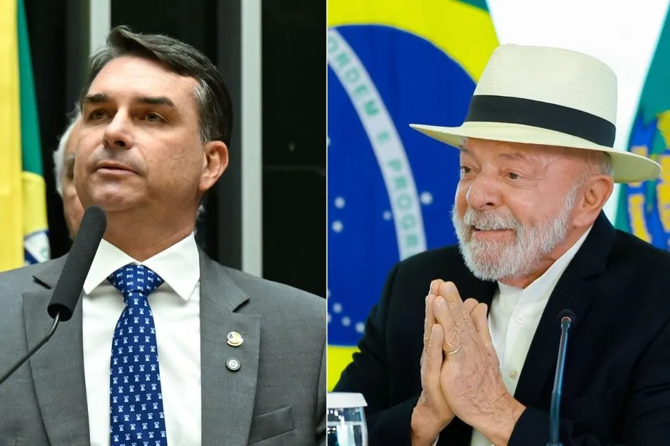 O petista aparece com 45% das intenções de voto, enquanto o senador soma 37%, uma diferença de oito pontos percentuais