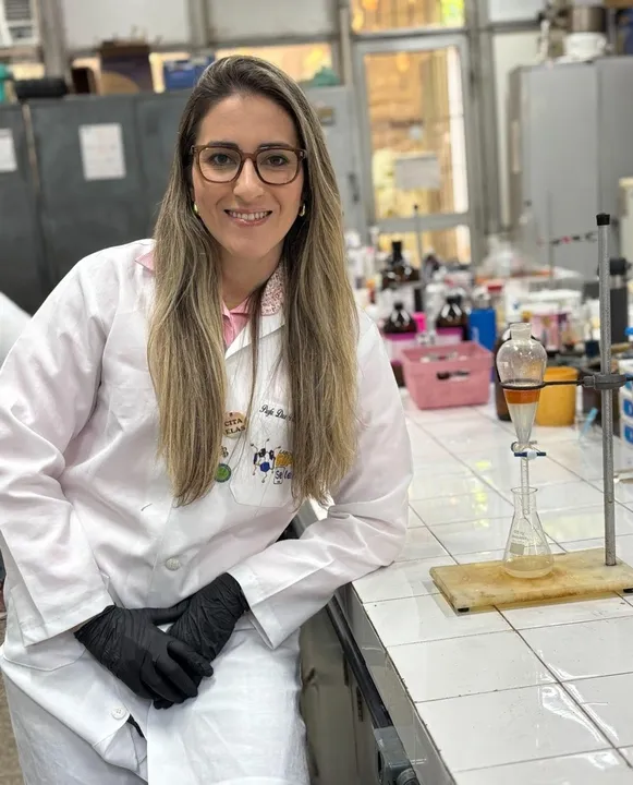 Vanessa Nascimento, professora da Universidade Federal Fluminense (UFF) e vencedora do prêmio Para Mulheres na Ciência