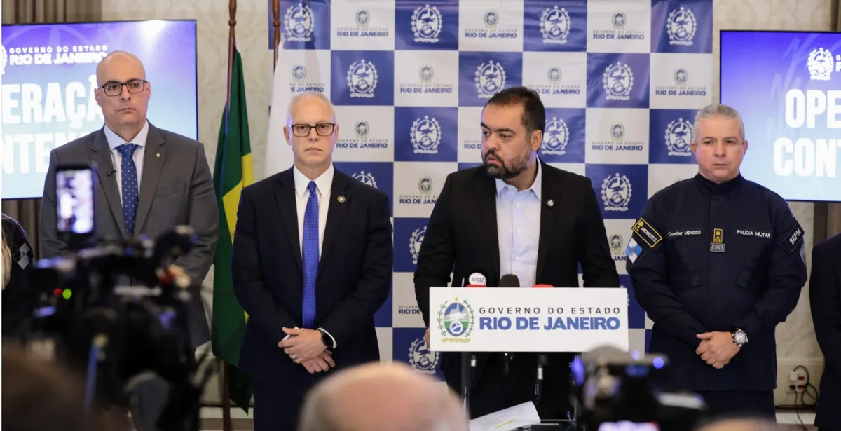 O governador Cláudio Castro exaltou o empenho da polícia fluminense e a integração com agentes do Amazonas