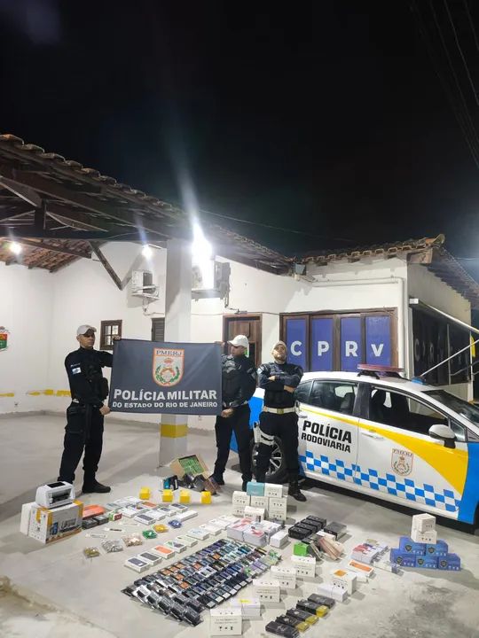 O valor estimado da carga apreendida é de aproximadamente R$ 187 mil