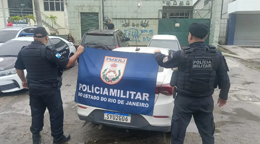 Um homem de 21 anos foi detido na ação