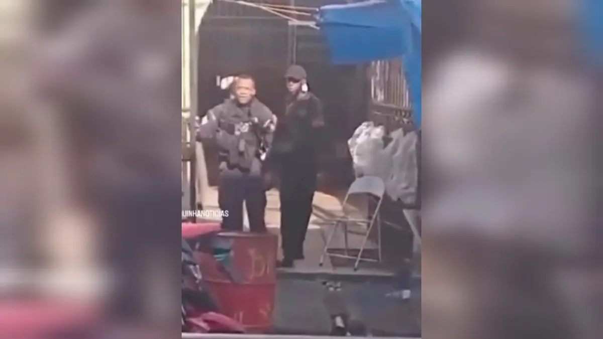 Durante o confronto, o soldado foi atingido na região da virilha