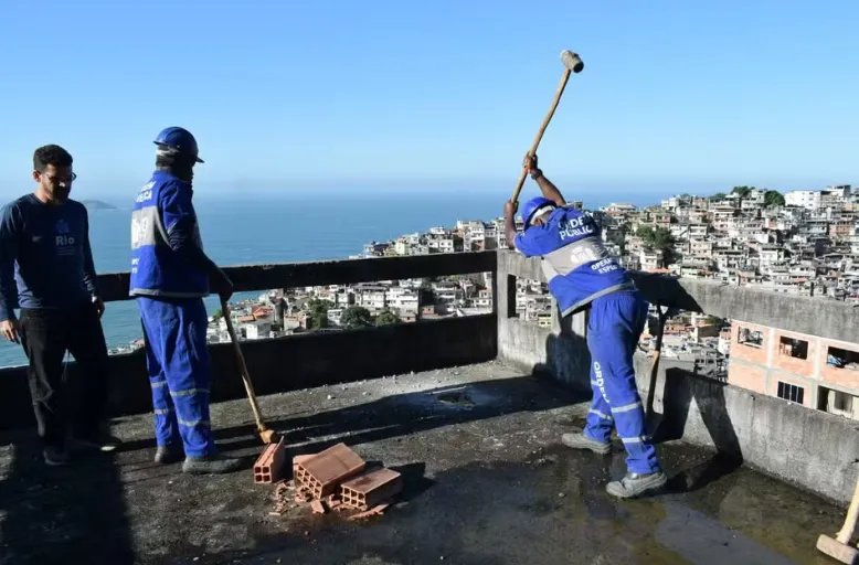 A operação contou com a participação de 40 agentes da Seop