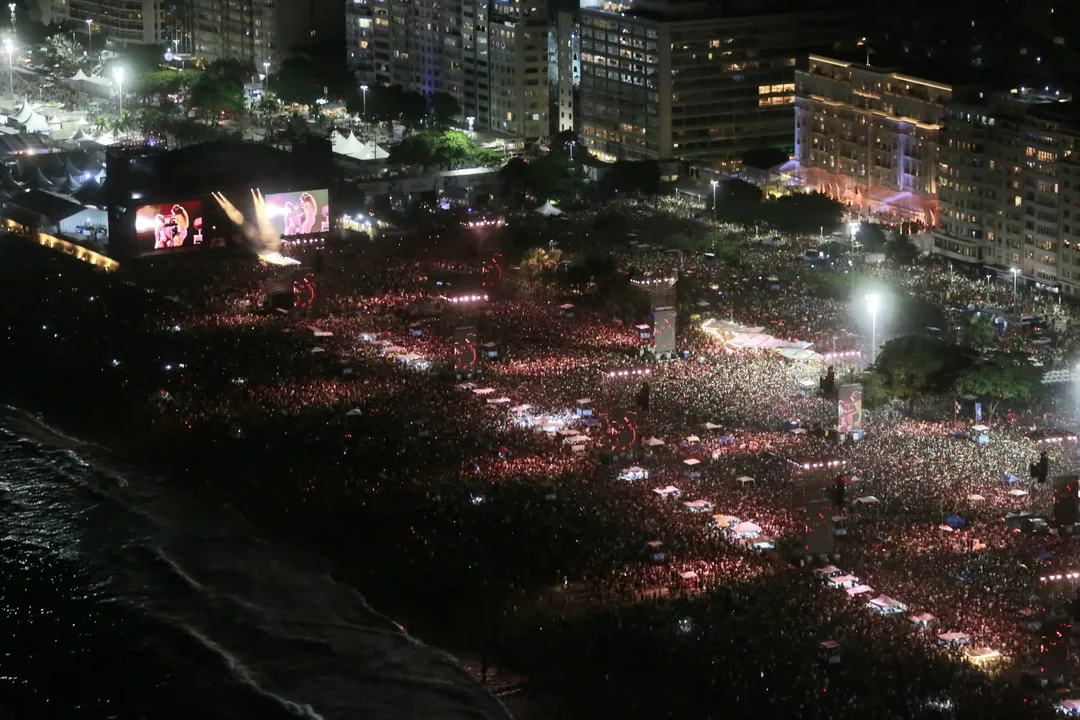O anúncio da Riotur aconteceu logo após a apresentação da cantora Shakira