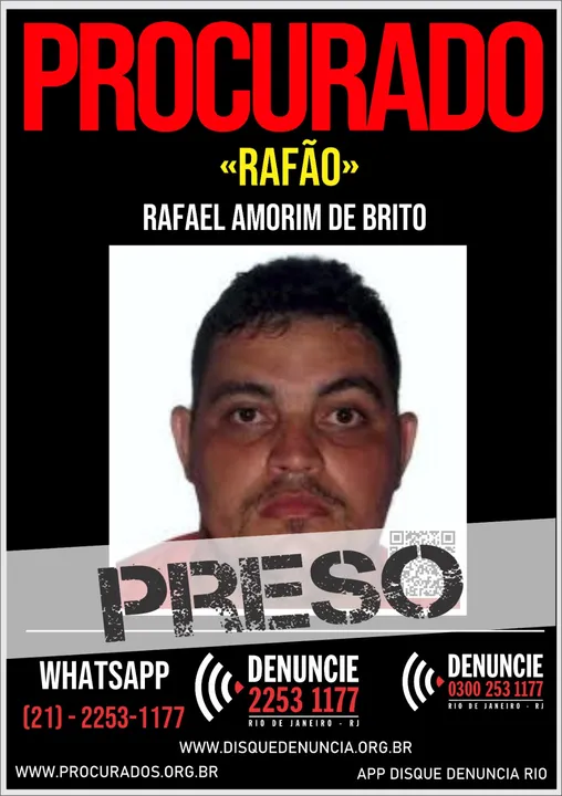 "Rafão" foi preso pelo envolvimento na morte do Sargento da Policia Militar