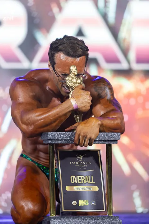 Professor e atleta, Pabblo Cazú foi campeão na categoria 75kg da competição de estreantes da BRAFF