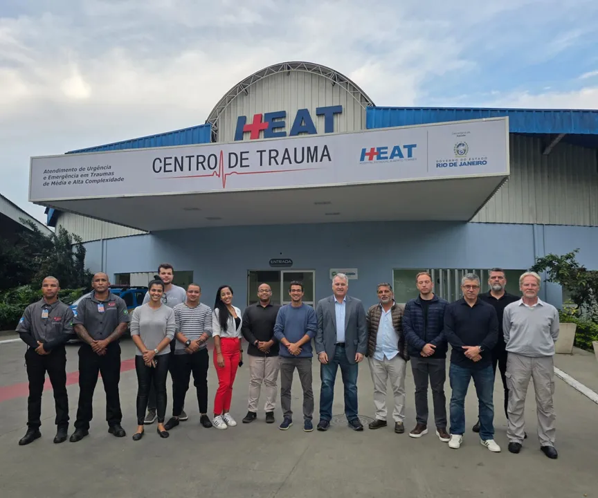 Profissionais do HEAT participam de curso internacional de Gerenciamento de Múltiplos Feridos