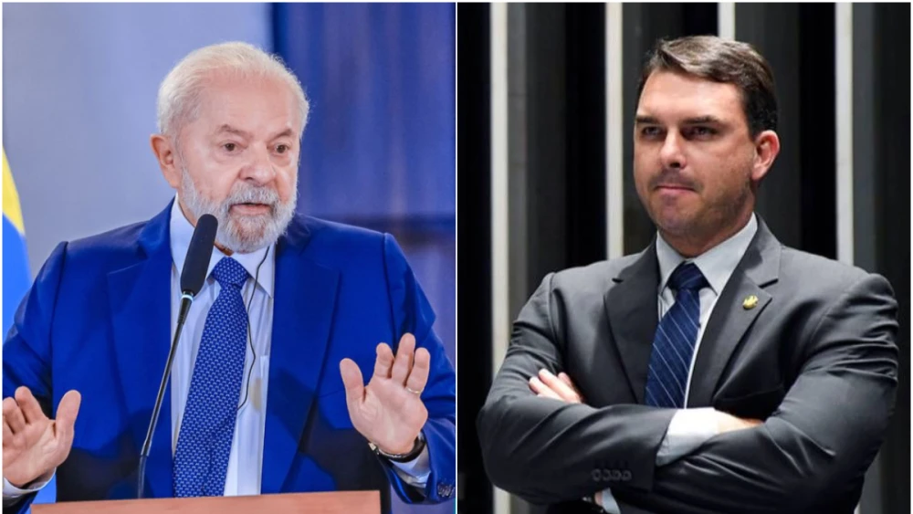 Nos cenários de primeiro turno testados pelo levantamento, Lula aparece na liderança, com índices que variam entre 36% e 39% das intenções de voto, enquanto Flávio Bolsonaro registra entre 30% e 35%