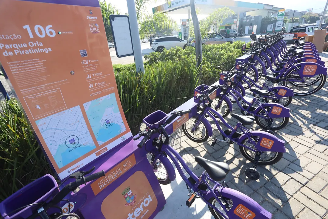 A primeira estação NitBike dessa área da cidade foi inaugurada, neste sábado (11)