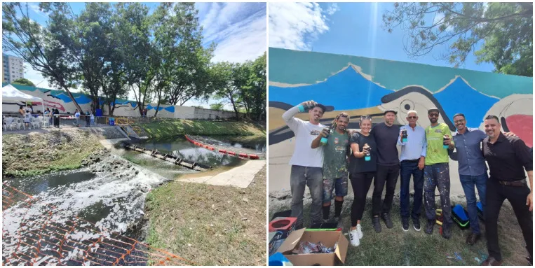 A cerimônia de entrega da obra foi realizada na manhã desta terça-feira (18)