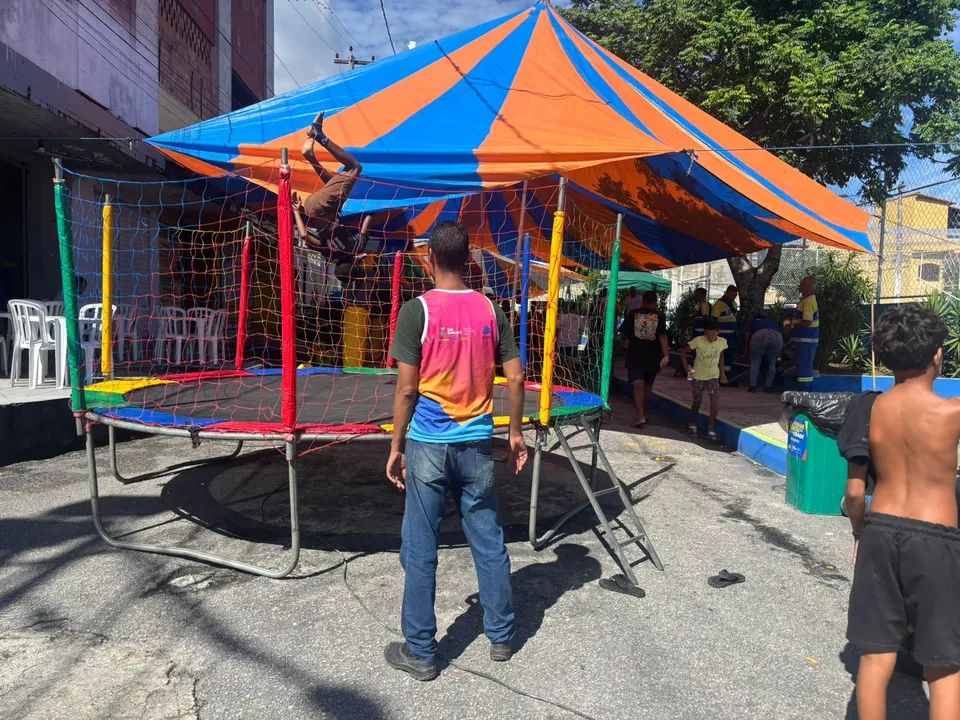 Durante a programação, o público contou com diversas atividades lúdicas e artísticas