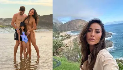 Apresentadora aproveitou o tempo para curtir com a família