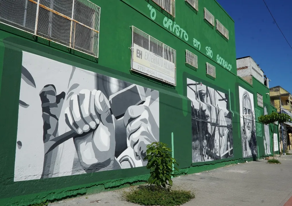 São Gonçalo ganhou dois novos painéis do Cidade Ilustrada