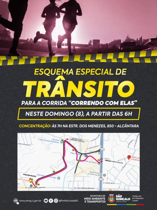 O evento gratuito tem parceria com o Shopping Pátio Alcântara