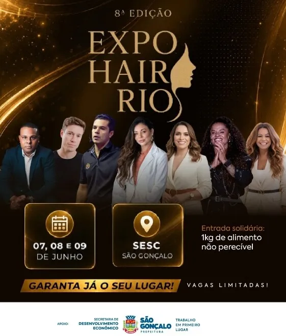 Esporte Hair acontece no Sesc São Gonçalo, nos dias 7,8 e 9