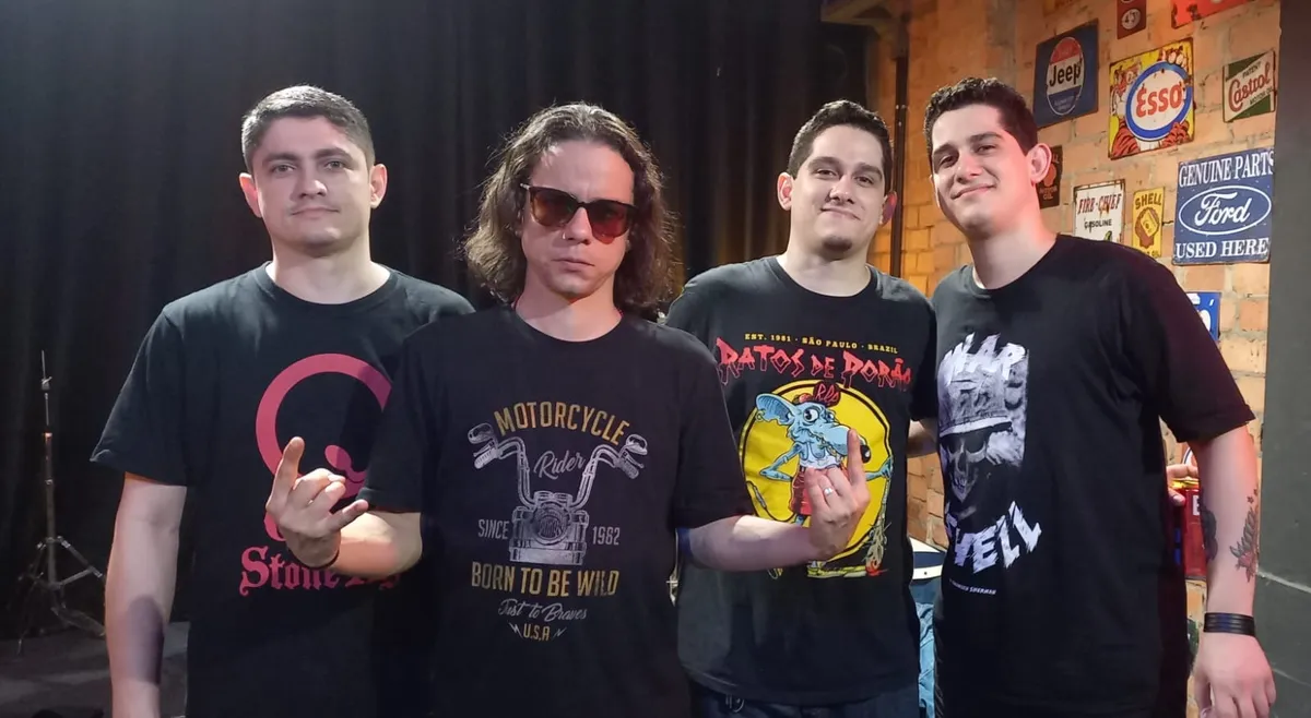 A apresentação ao vivo da banda Dinucci é gratuita