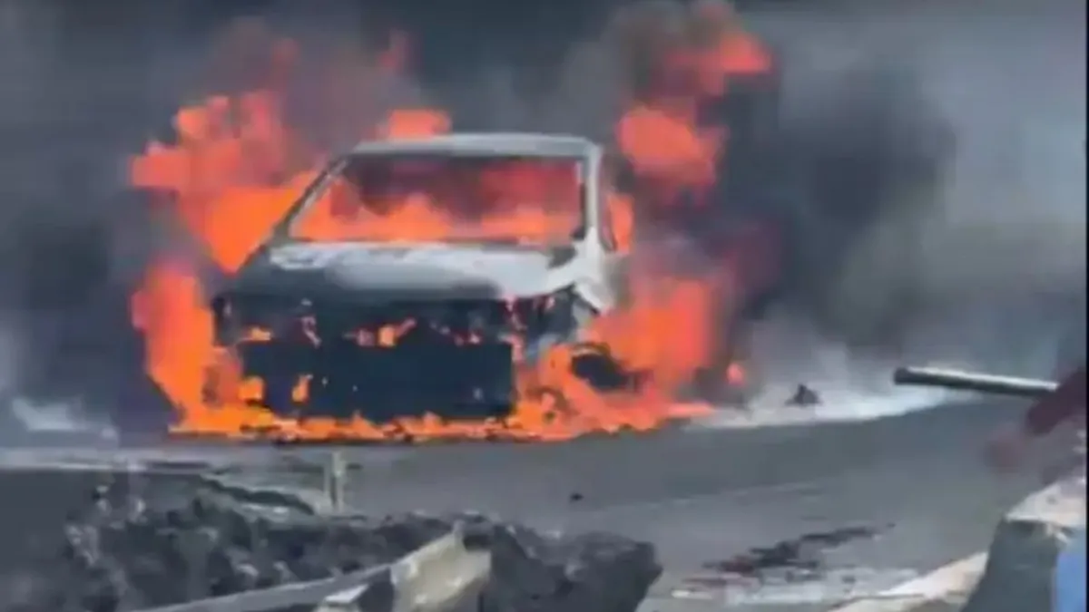 Números de mortos após explosão de caminhão sobe para cinco