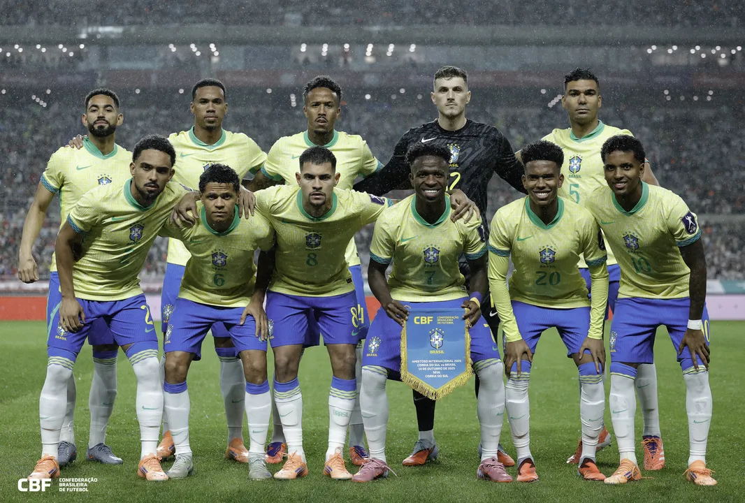 A seleção brasileira vai estrear na competição contra o Marrocos, no dia 13 de junho